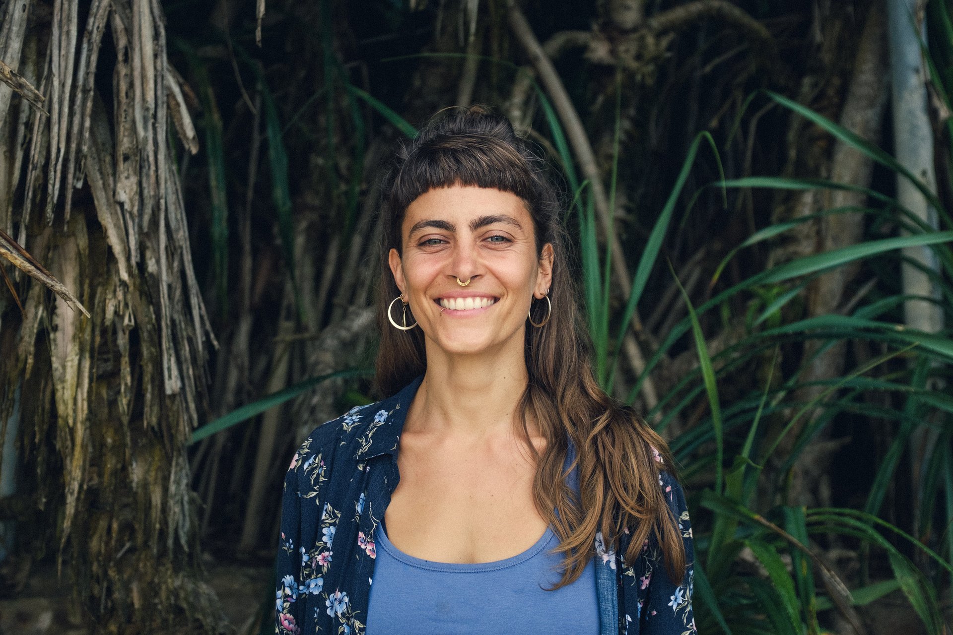 Melina bei einem Unternehmens-Workshop